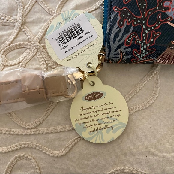 NWT Spartina Wallet Wristlet - Picture 4 of 8